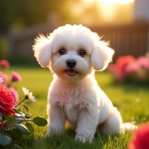 Dog named Fluffball