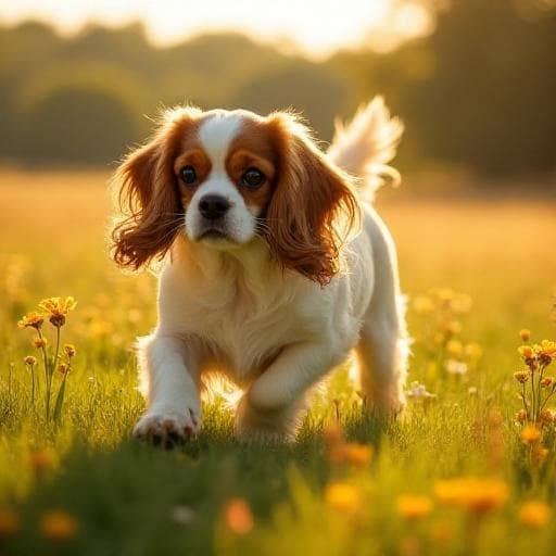 Dog named Fluffernutter