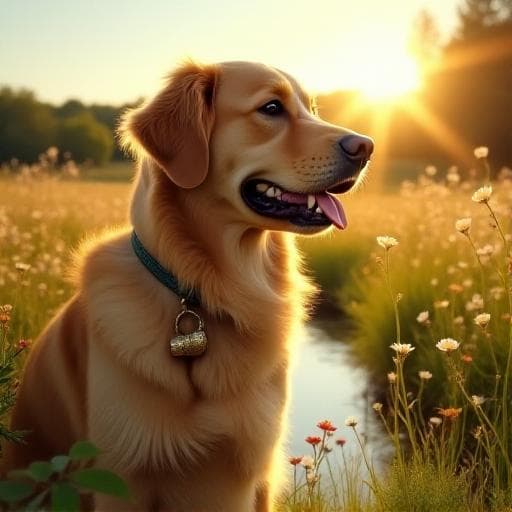 Dog named Fortuna