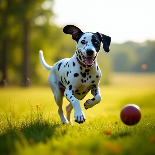 Dog named Freckles