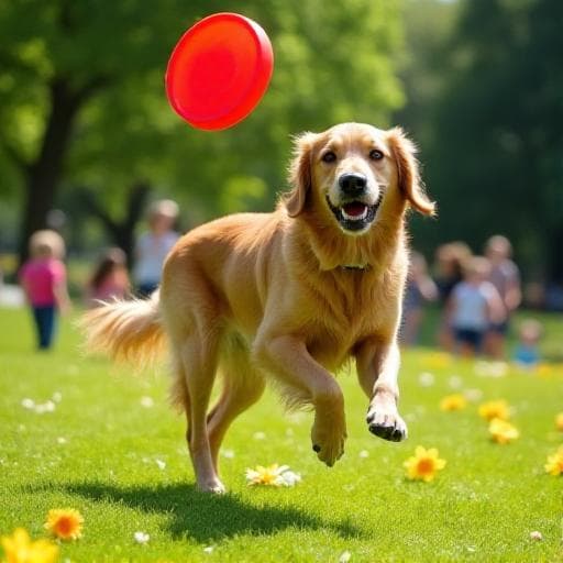 Dog named Frisbee