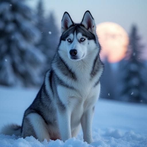 Dog named Frosty