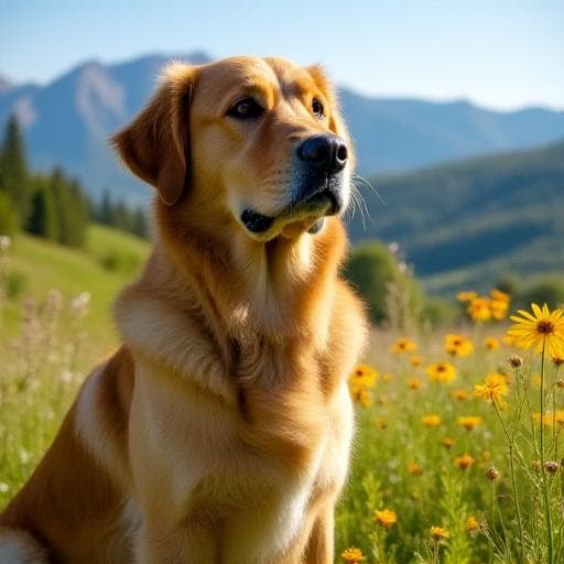 Dog named Gaban