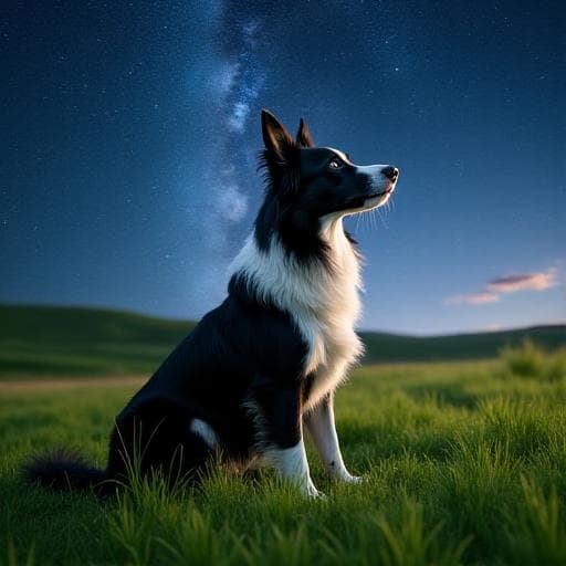 Dog named Galax