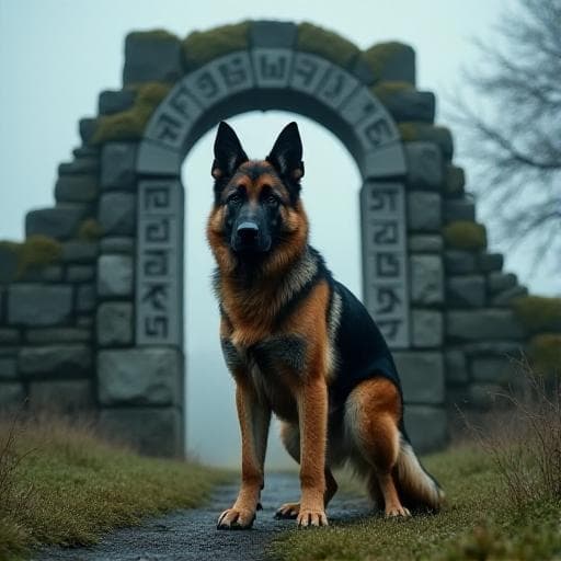 Dog named Garmr