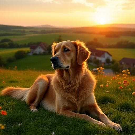 Dog named George