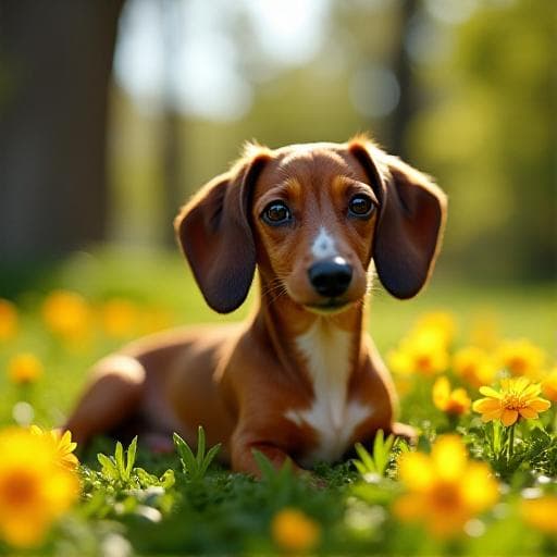 Dog named Gerti