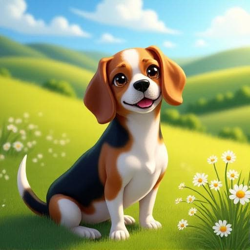Dog named Gertie