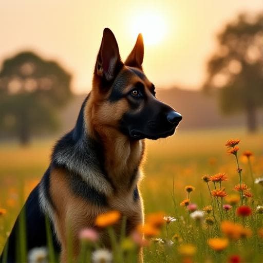 Dog named Gisela