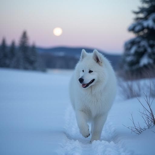 Dog named Glacia