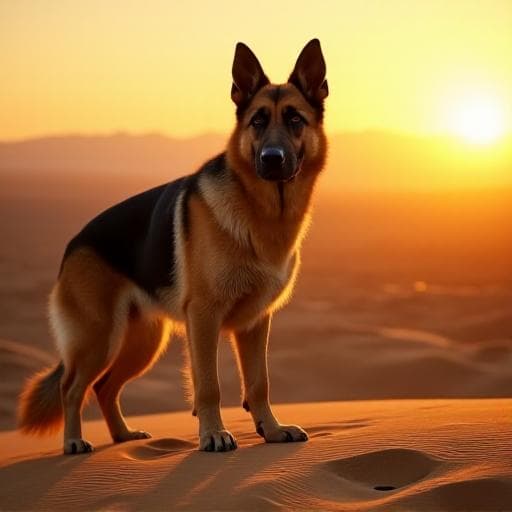Dog named Gobi