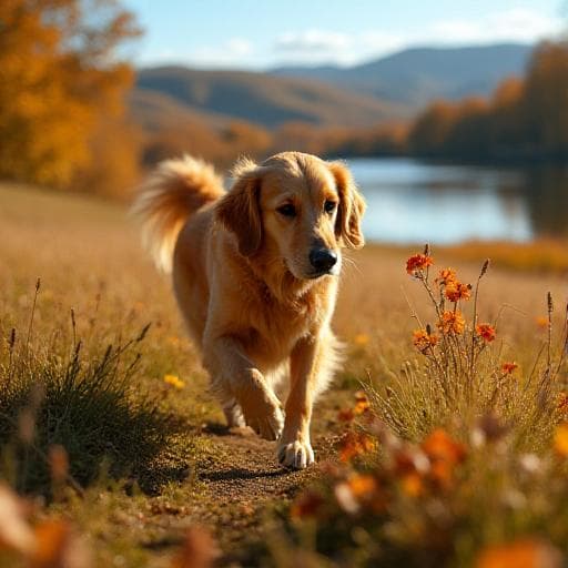 Dog named Golda