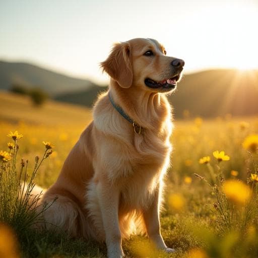 Dog named Goldie