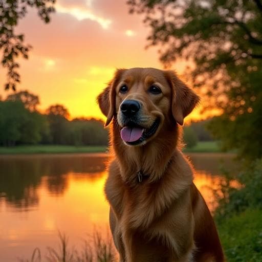 Dog named Goldwin