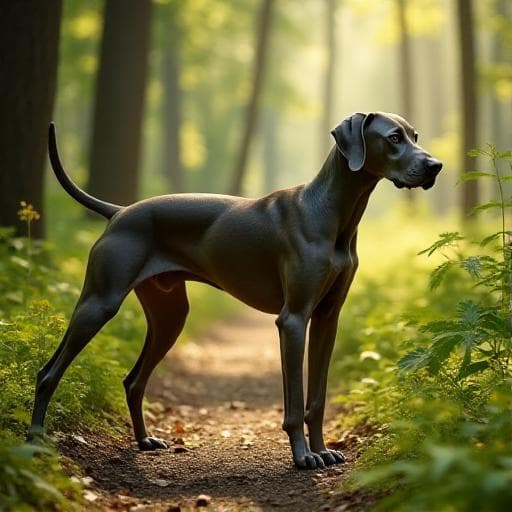 Dog named Grey