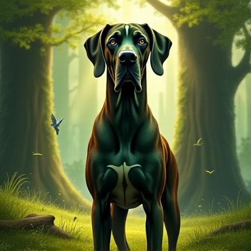 Dog named Groot