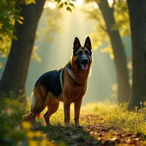 Dog named Gustav