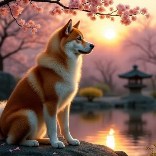 Dog named Haki