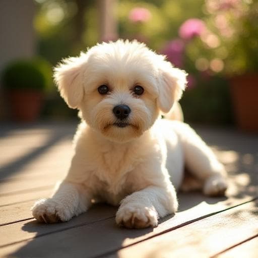 Dog named Hanie