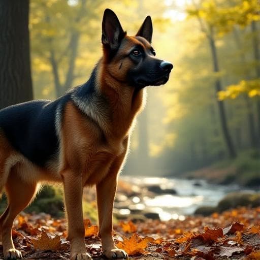Dog named Harris