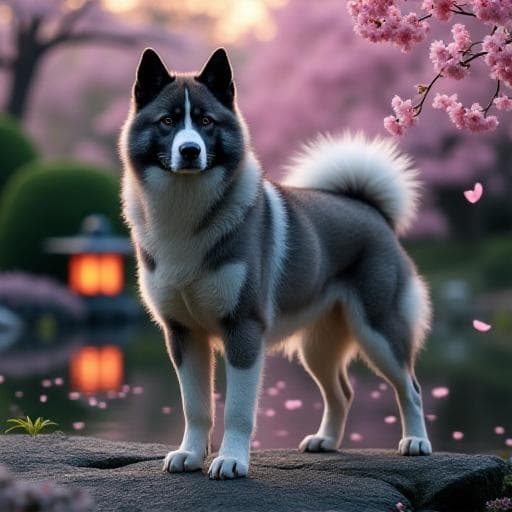 Dog named Hayate
