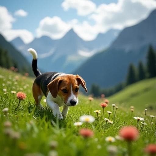 Dog named Heidi
