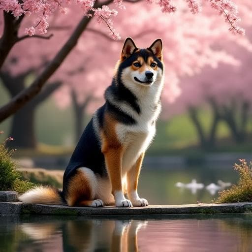 Dog named Hibiki