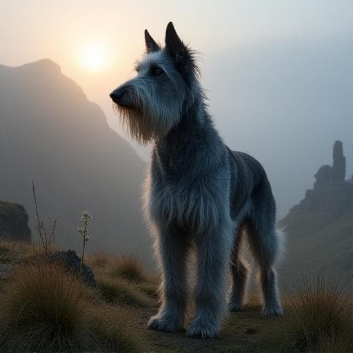 Dog named Highlander