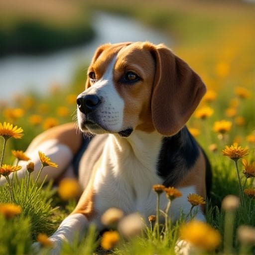 Dog named Hippie