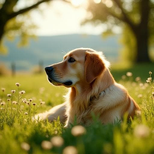 Dog named Honeymaren