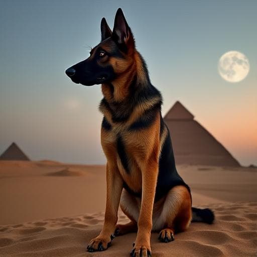 Dog named Horus