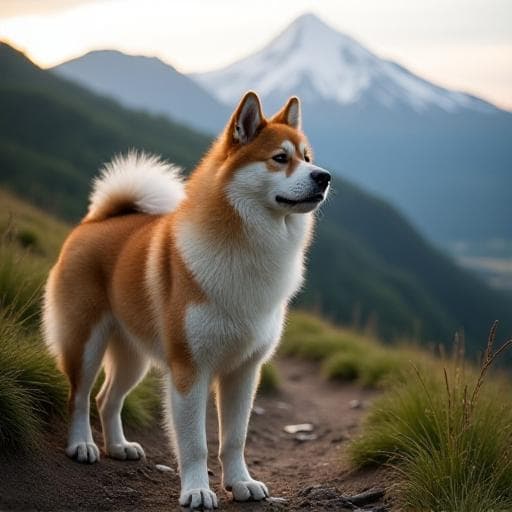 Dog named Hotaka