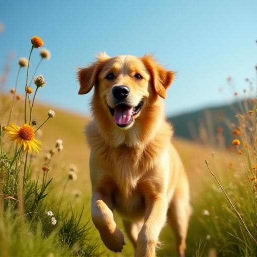 Dog named Hug