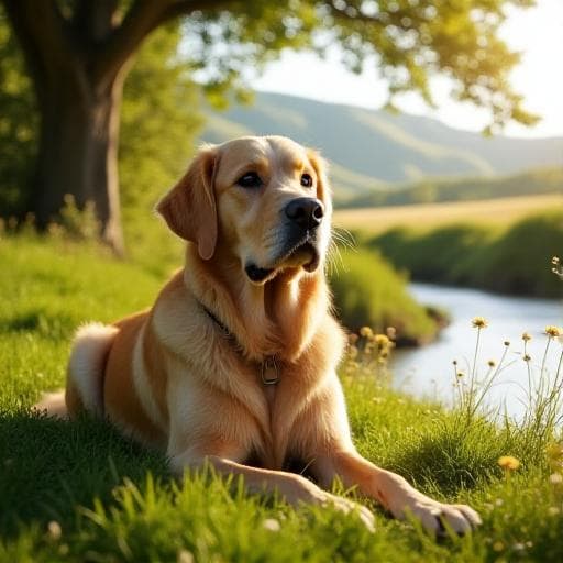 Dog named Huntley