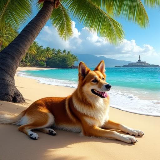 Dog named Iolani