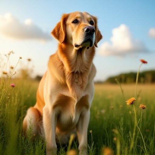 Dog named Jama
