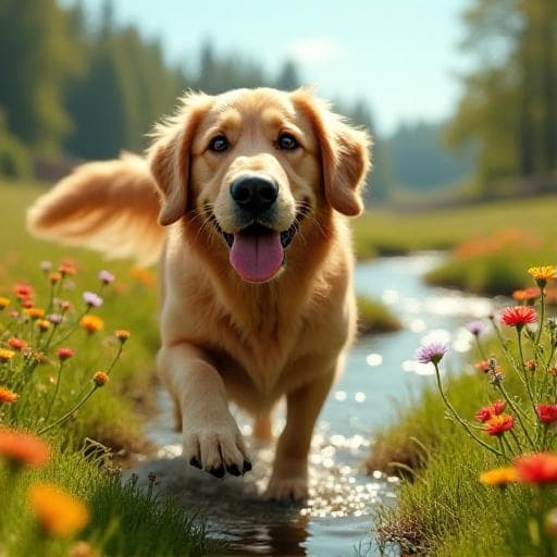 Dog named Jordie