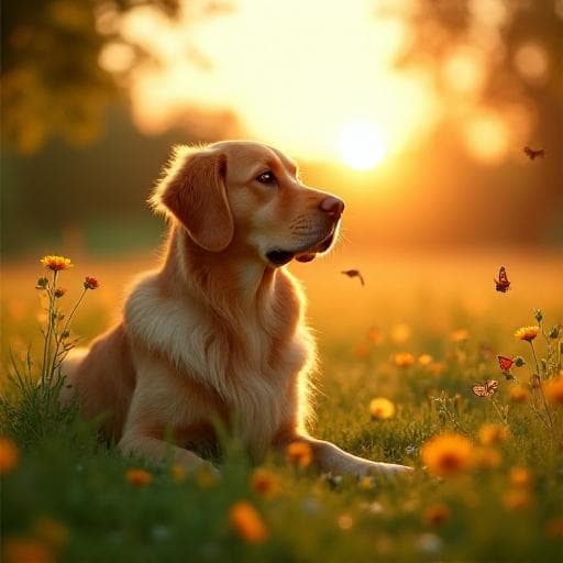 Dog named Justin