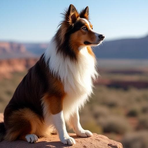 Dog named Kachina