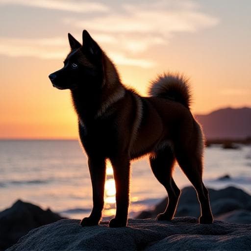 Dog named Kaida