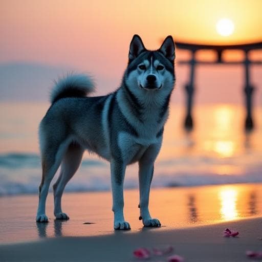 Dog named Kaito
