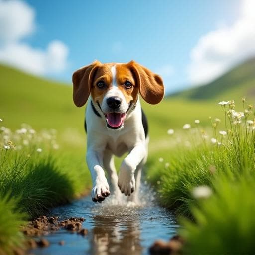 Dog named Kallan