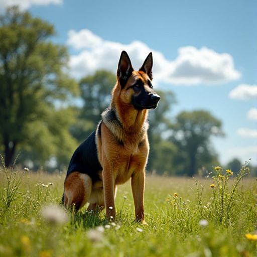 Dog named Kalle