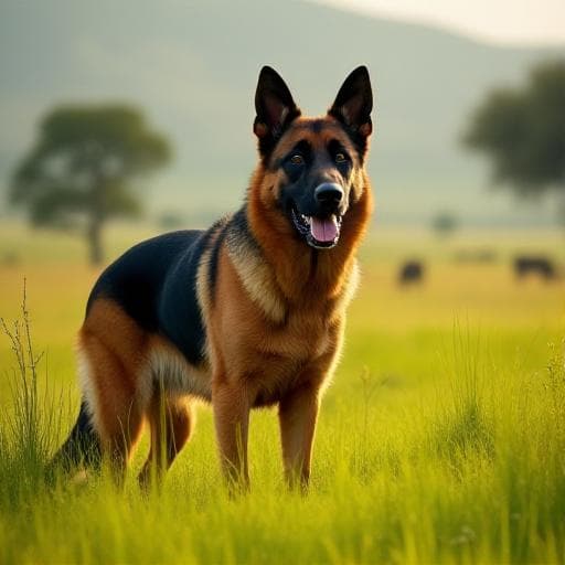 Dog named Kamau