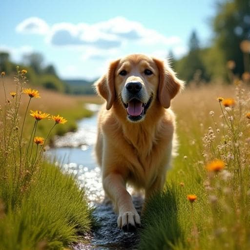Dog named Kamryn