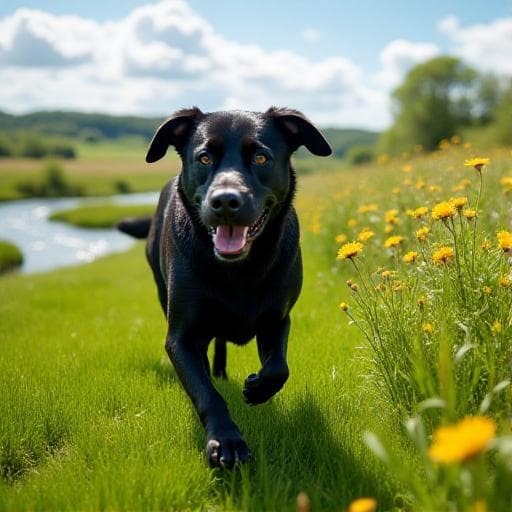 Dog named Karox