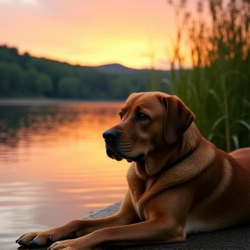 Dog named Karuna