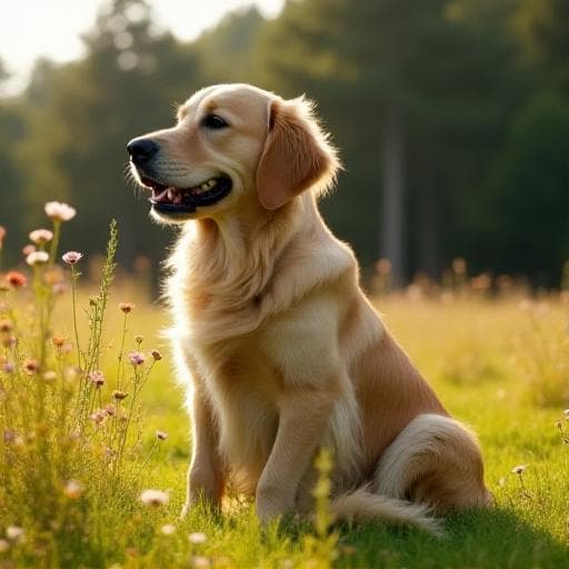 Dog named Katrine