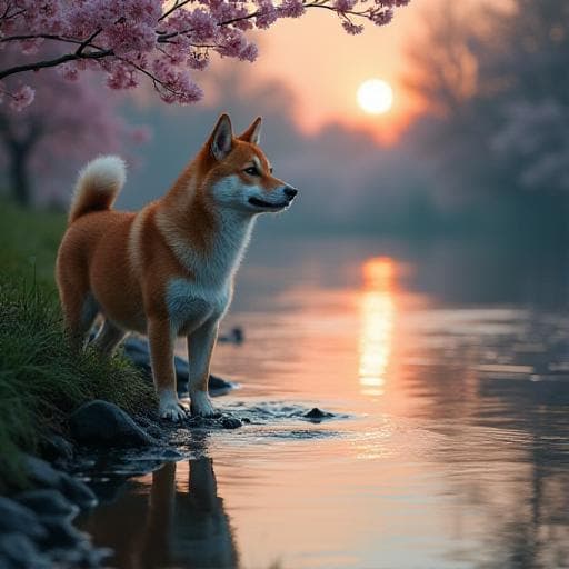 Dog named Kawa