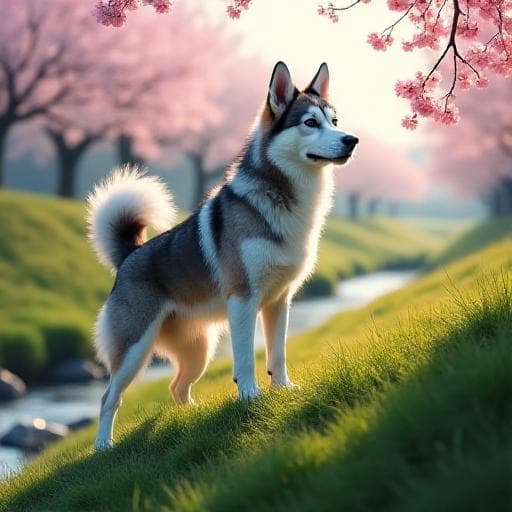 Dog named Kazu